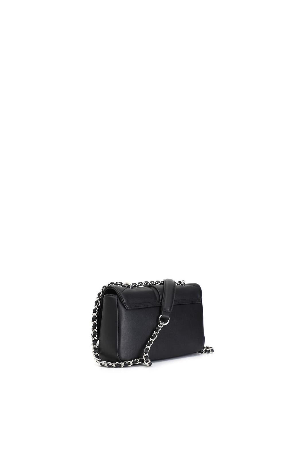 Mini bag CafeNoir con laccio di strass nero NL0501