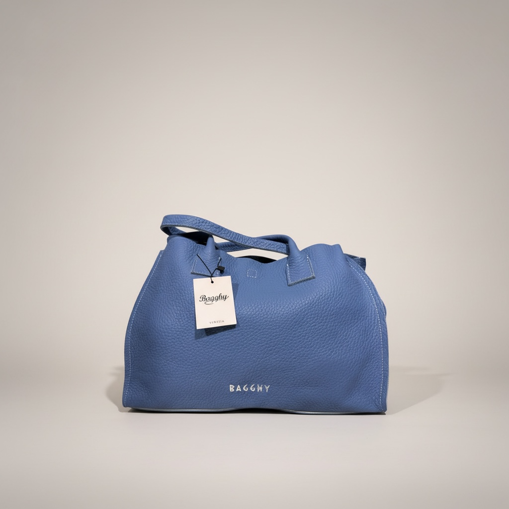 Borsa Bagghy a mano in vera pelle