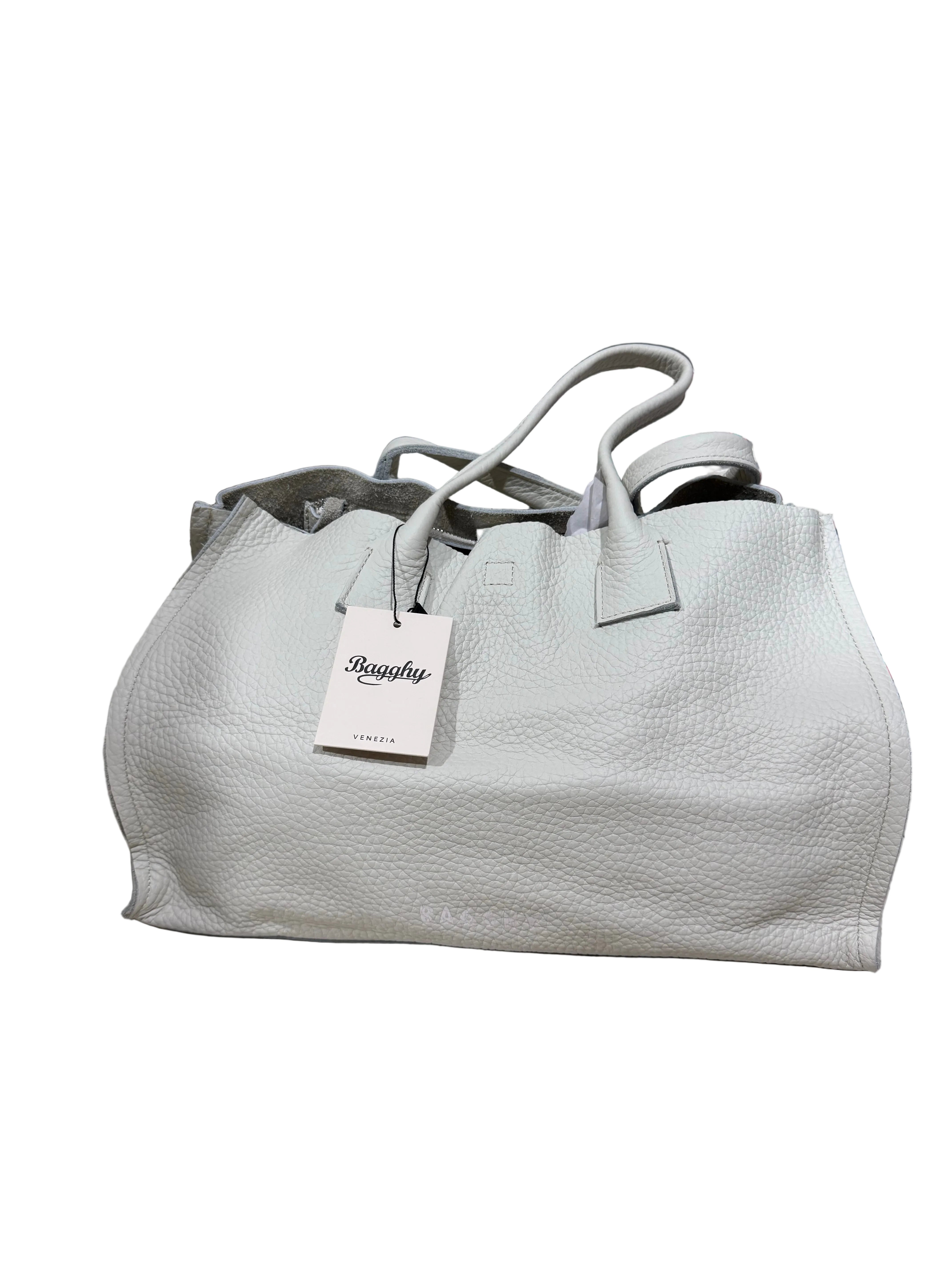 Borsa Bagghy a mano in vera pelle
