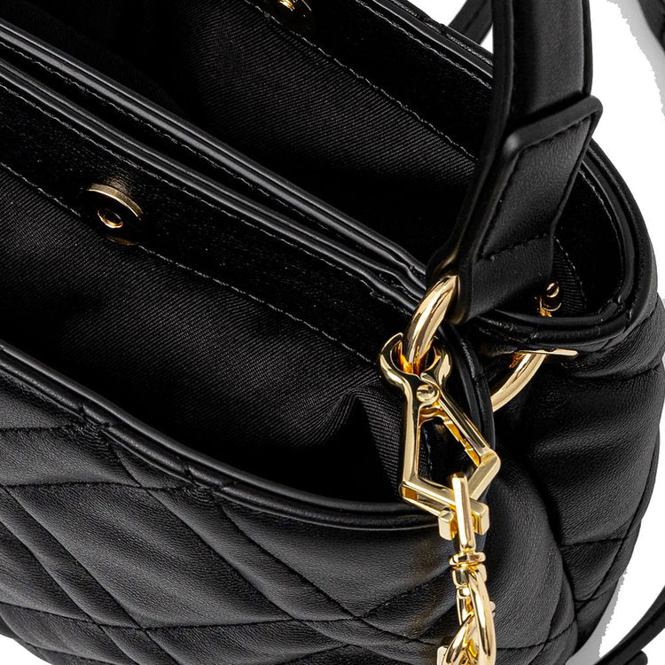 Borsa Donna a Mano LOVE M. linea Heart Studs Nera