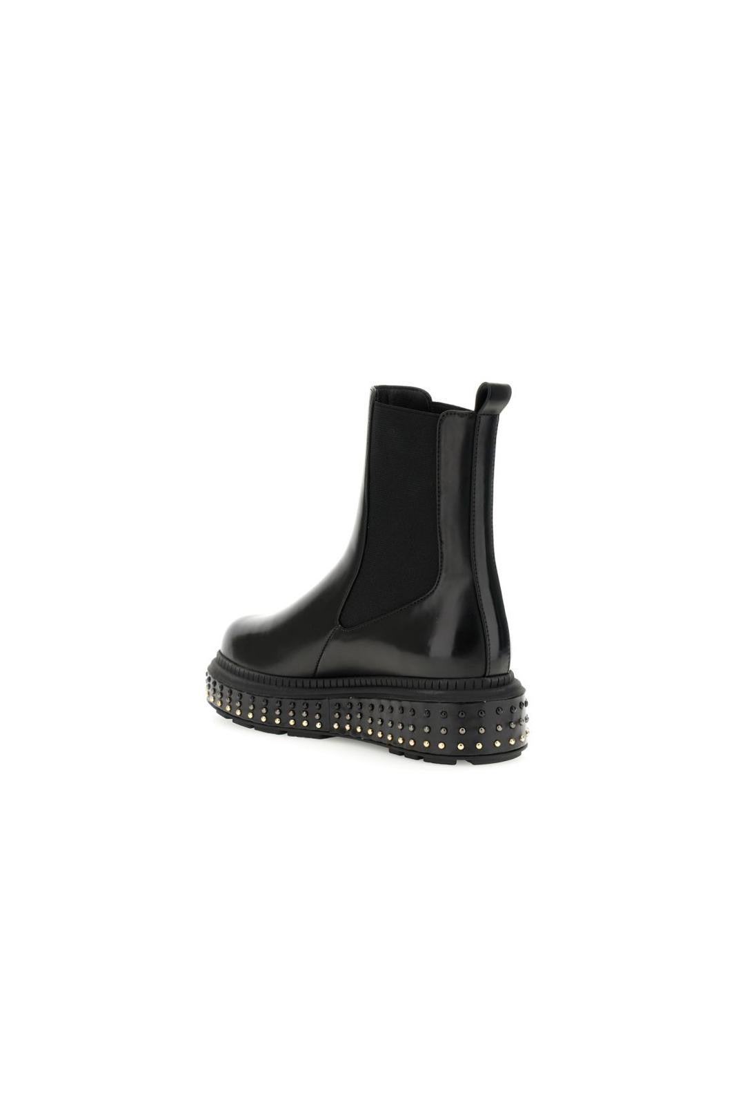 Tronchetti CafeNoir spazzolata con elastico laterale nero FC9700