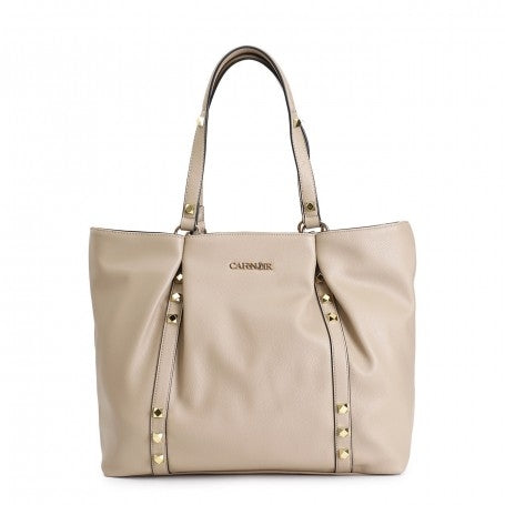 Borsa Cafènoir  SHOPPING MORBIDA CON BORCHIE SFACCETTATE WA0201