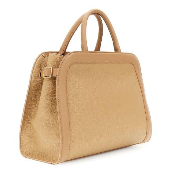Borsa Tote in similpelle di CafèNoir con effetto pelle granosa MA0904