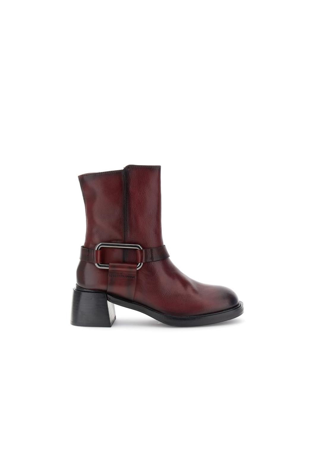 Tronchetti CafeNoir in pelle con accessorio HA1006