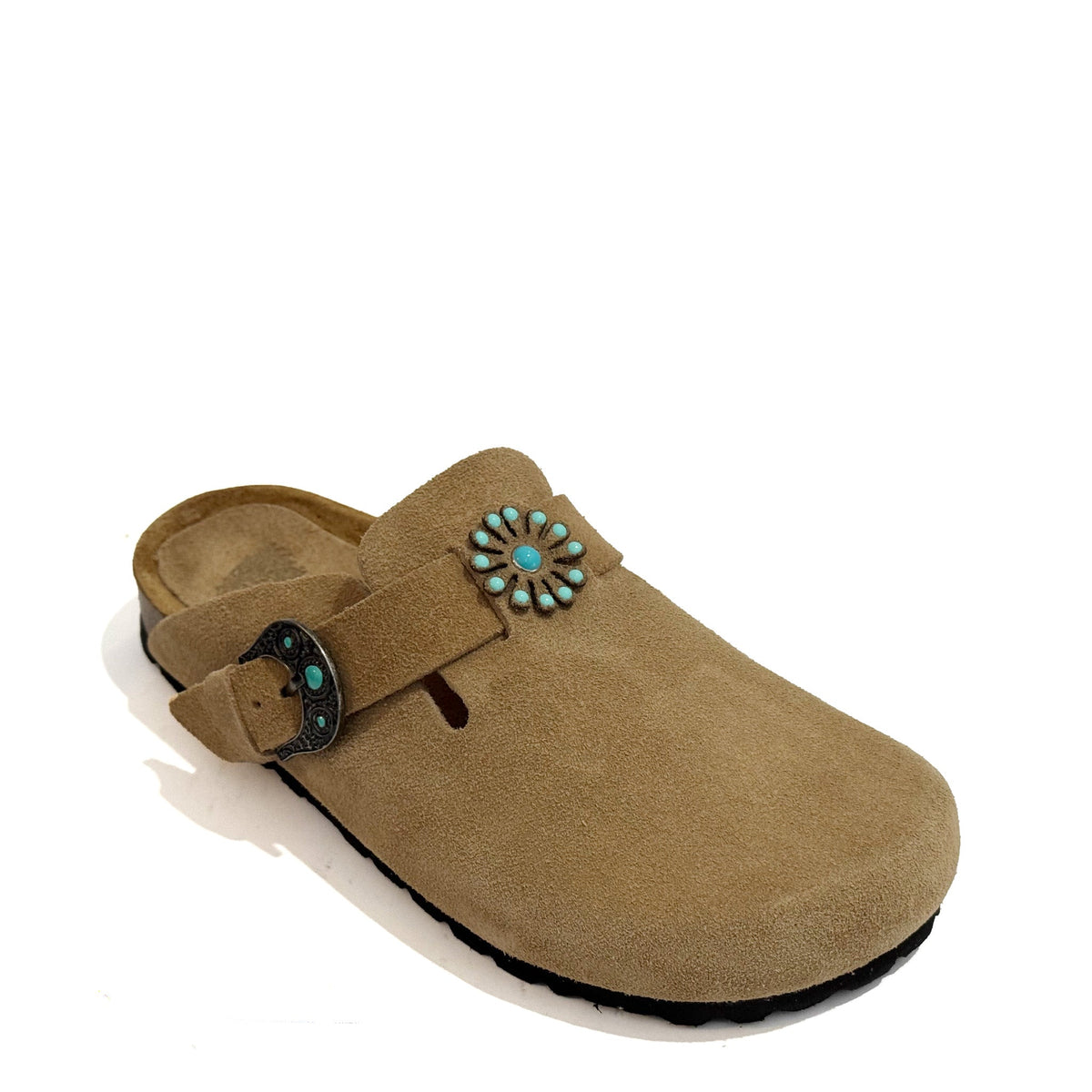 Sabot TAJI in vera pelle