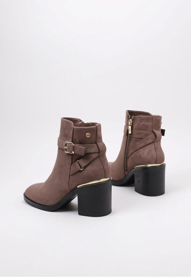 STIVALETTI XTI DA DONNA COLOR TORTORA 141735
