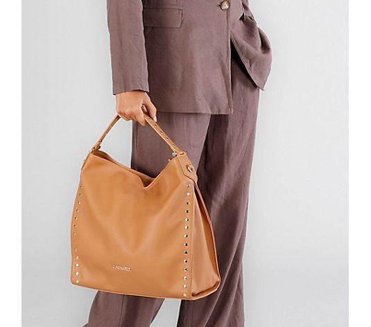 Borsa CafèNoir a mano design a sacca morbida con tracolla MA0803