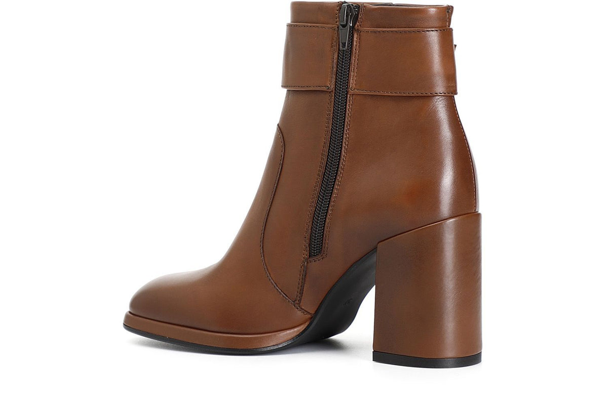 Cafènoir LF1003 Tronchetti donna in pelle con fibbia