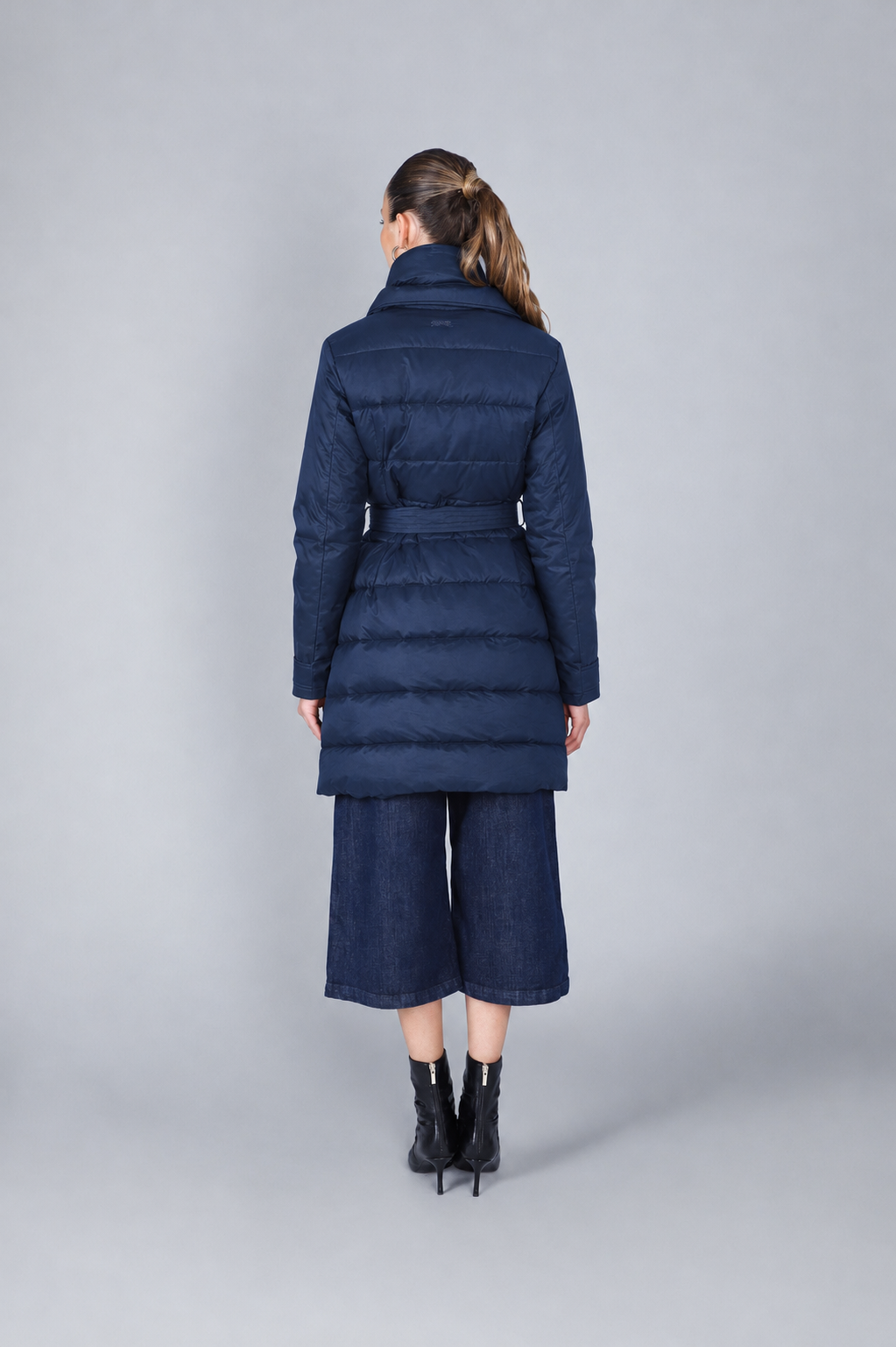 Trench donna di CafèNoir imbottito bimateriale JN0116
