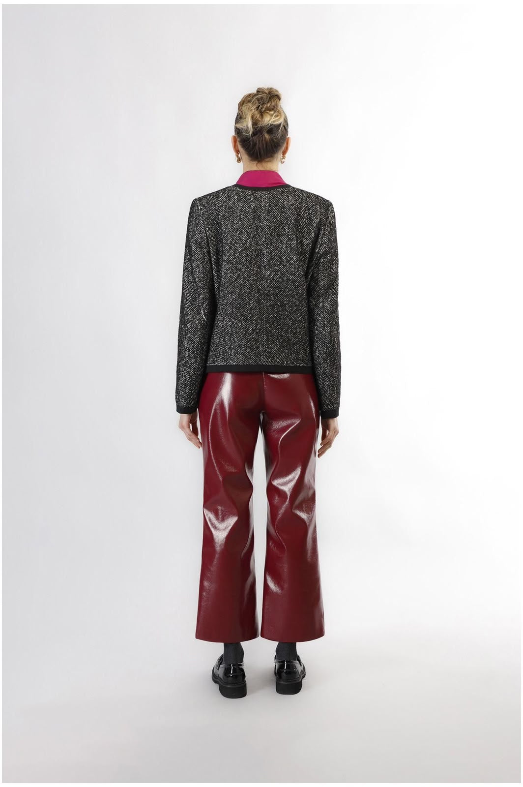 Cappotto corto Cafènoir paricollo spigato JI0085