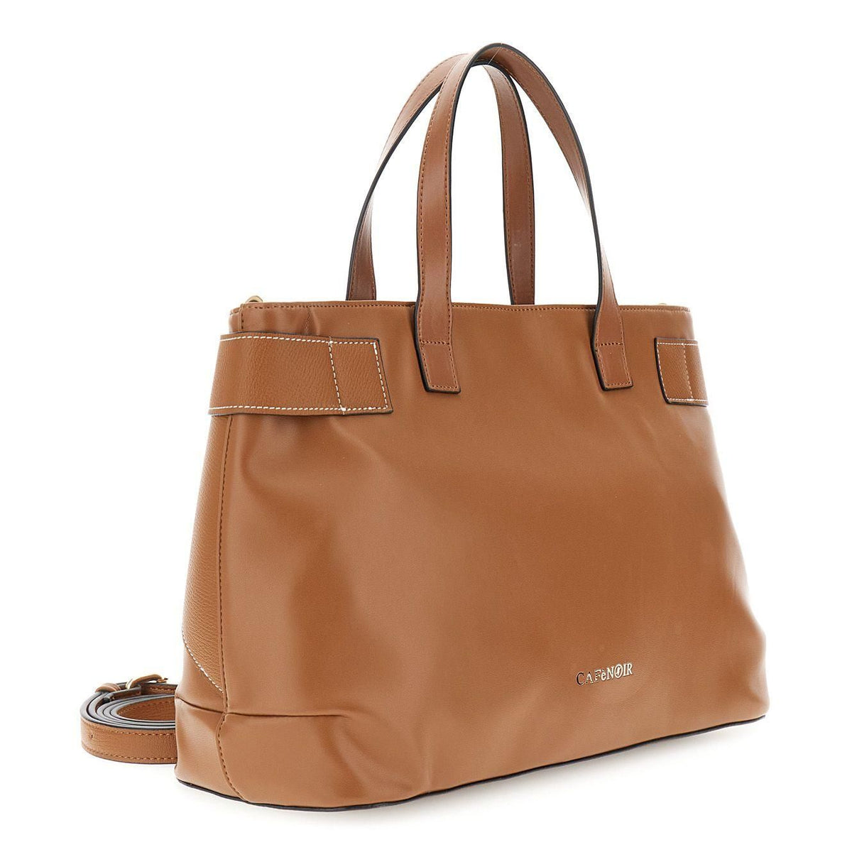 Borsa a mano in similpelle di CafèNoir con un elegante passante WG0918