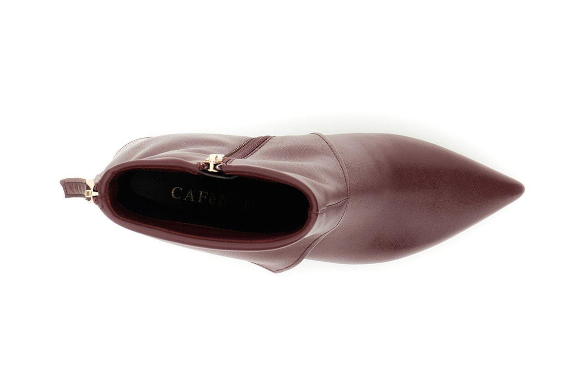 Tronchetti donna di CafèNoir con risvolto in pelle tacco 7,5 Cm NA4207