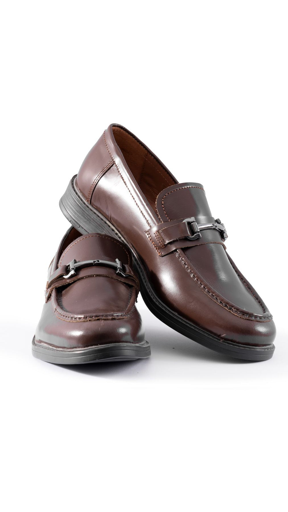MARKUP SCARPE MORSETTO CLASSICHE ELEGANTI IN PELLE UOMO MK797214 TSM