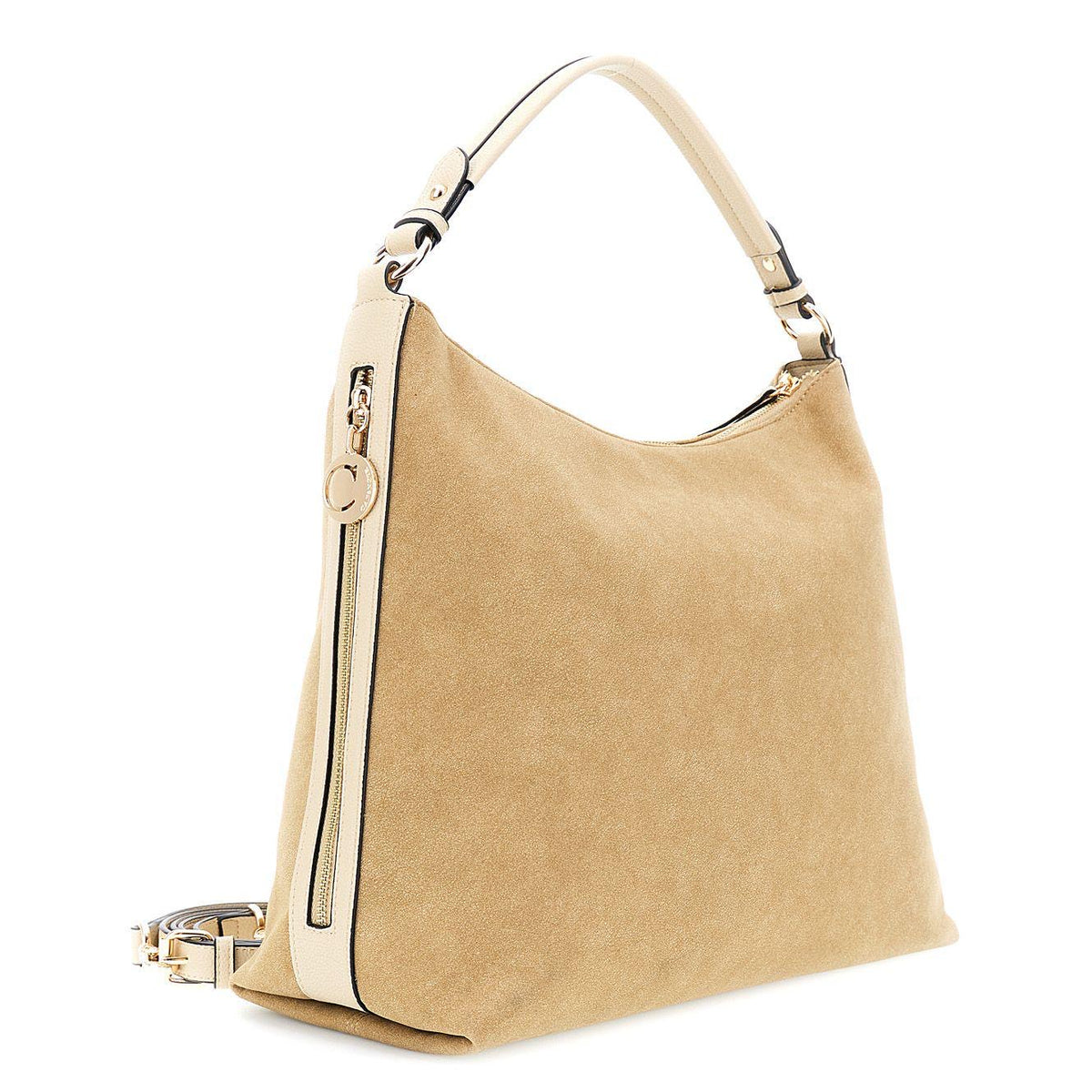Sacca morbida di CafèNoir con effetto pelle suede YB0904