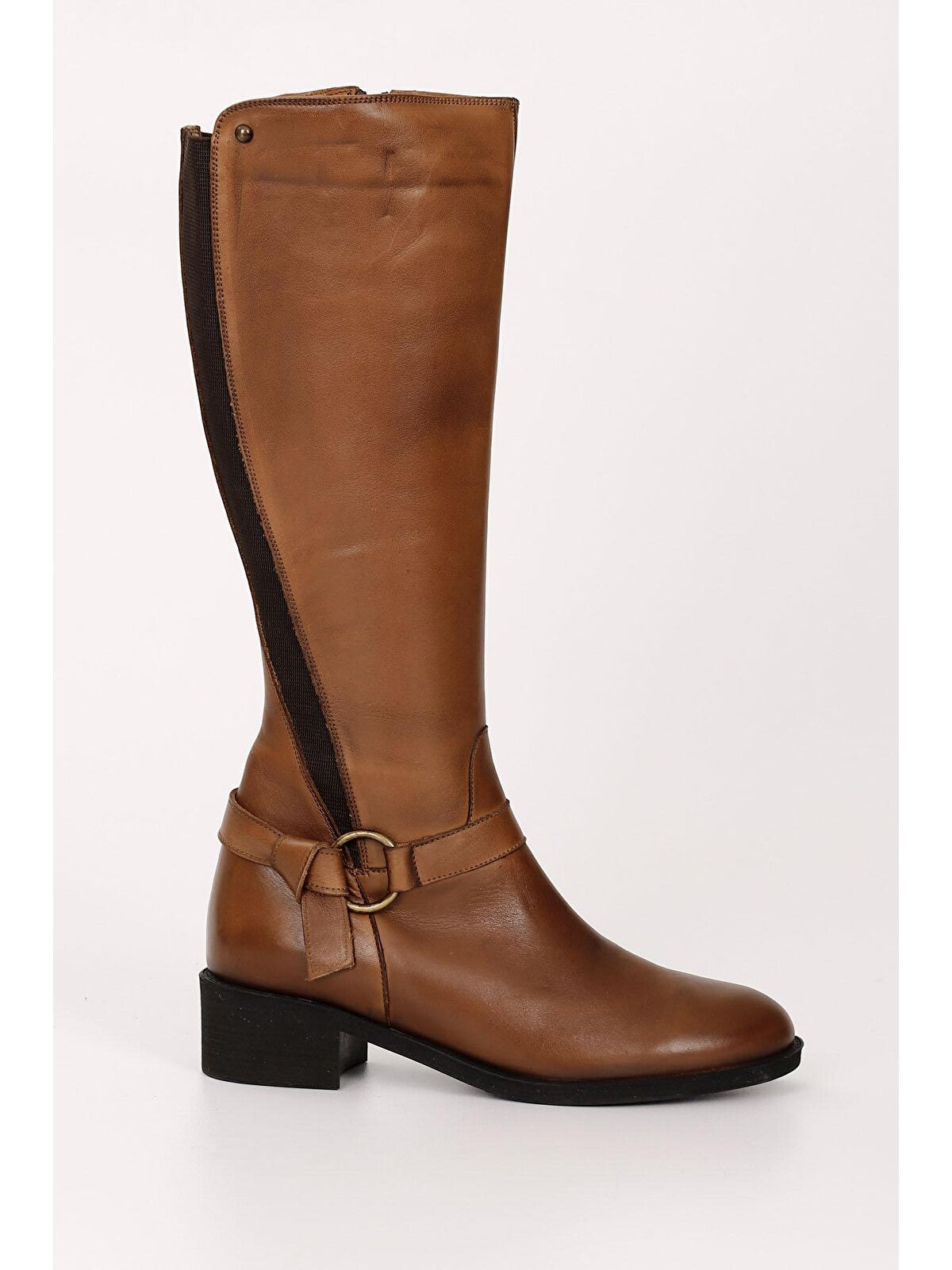 Stivali donna in vera pelle con elastici sul retro TREINTAS SHOES