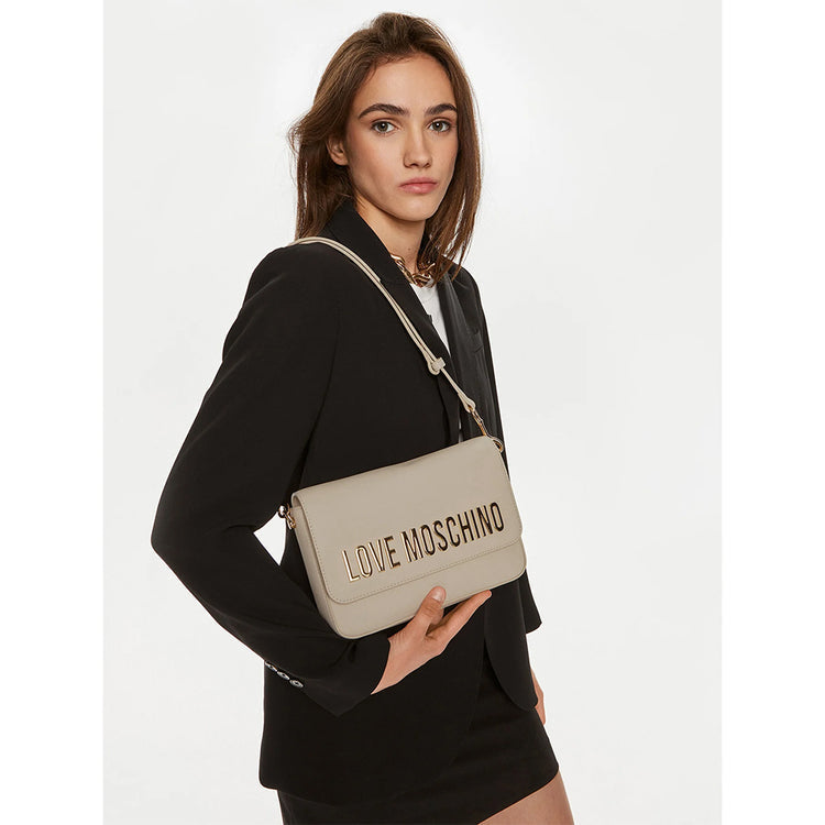 Borsa Donna a Spalla LOVE M. linea Bold Bag Avorio