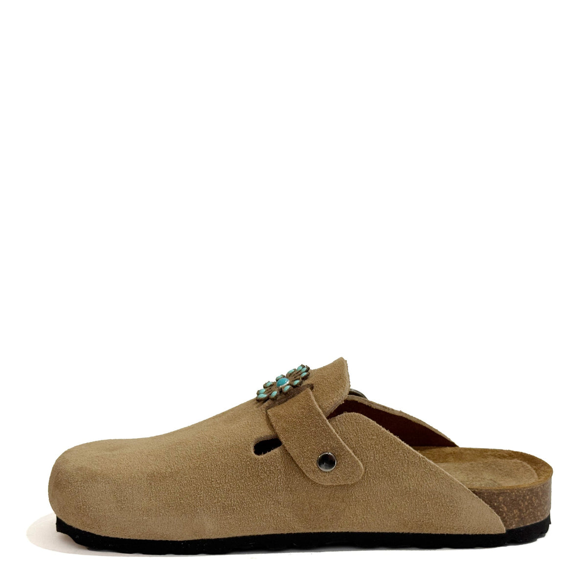 Sabot TAJI in vera pelle