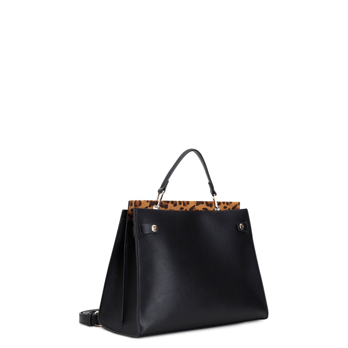 Bauletto CafeNoir con contrasti colore animalier ZA0301