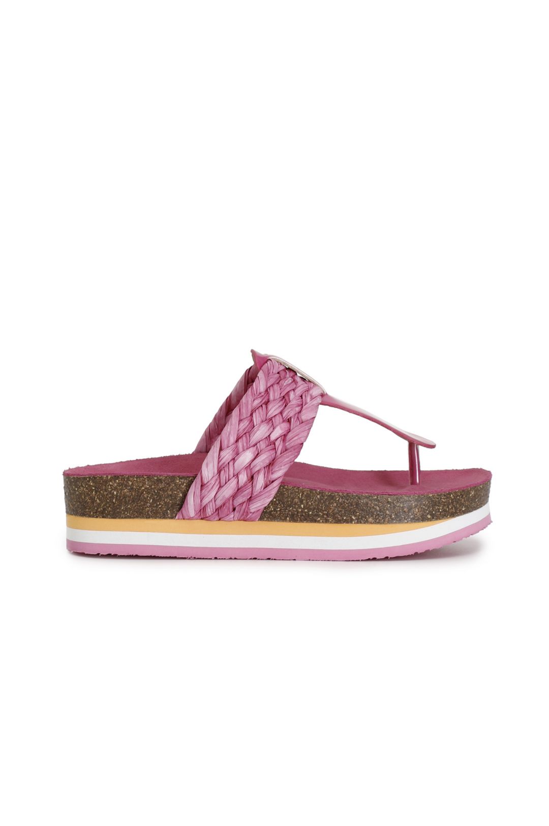 Cafènoir HL9001 Infradito in raffia intrecciata