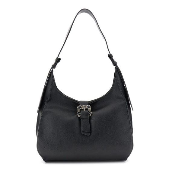 Borsa a spalla di CafèNoir con costole a contrasto NG0915