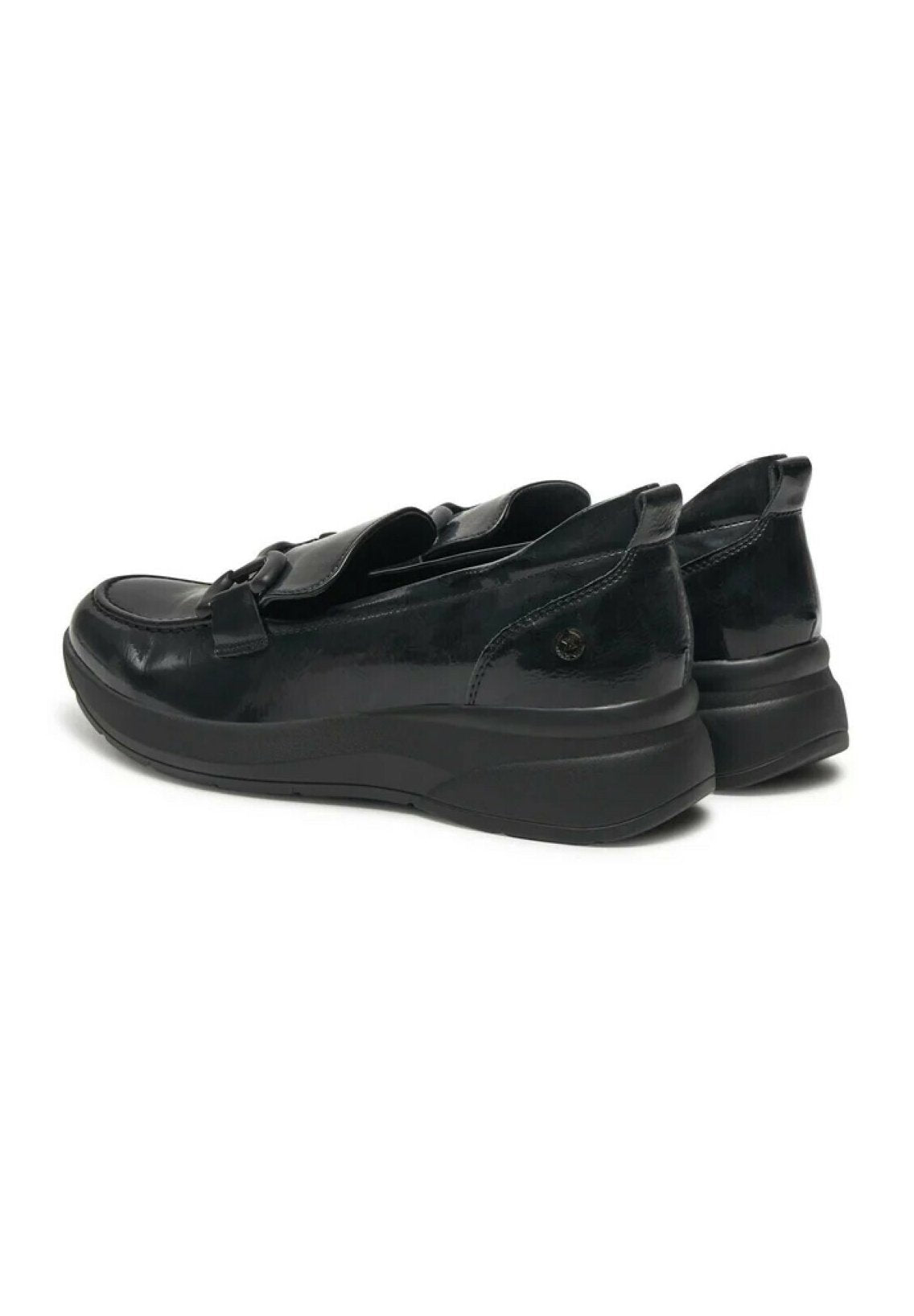 Mocassino XTI con fondo gomma e fibbia decorativa 143426