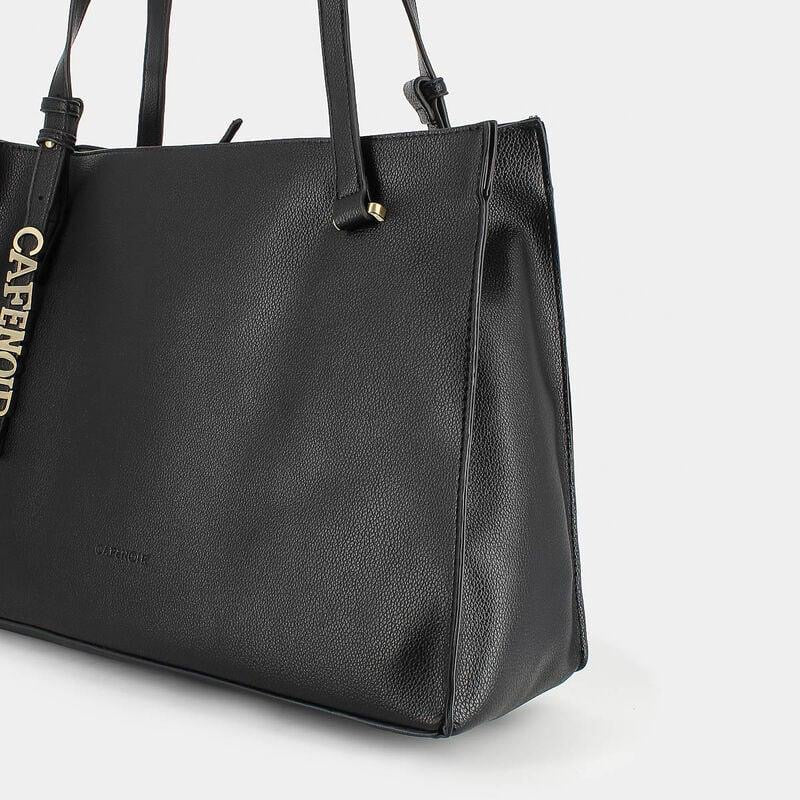 Borsa morbida di CafèNoir sfoderata con lettering NS0943