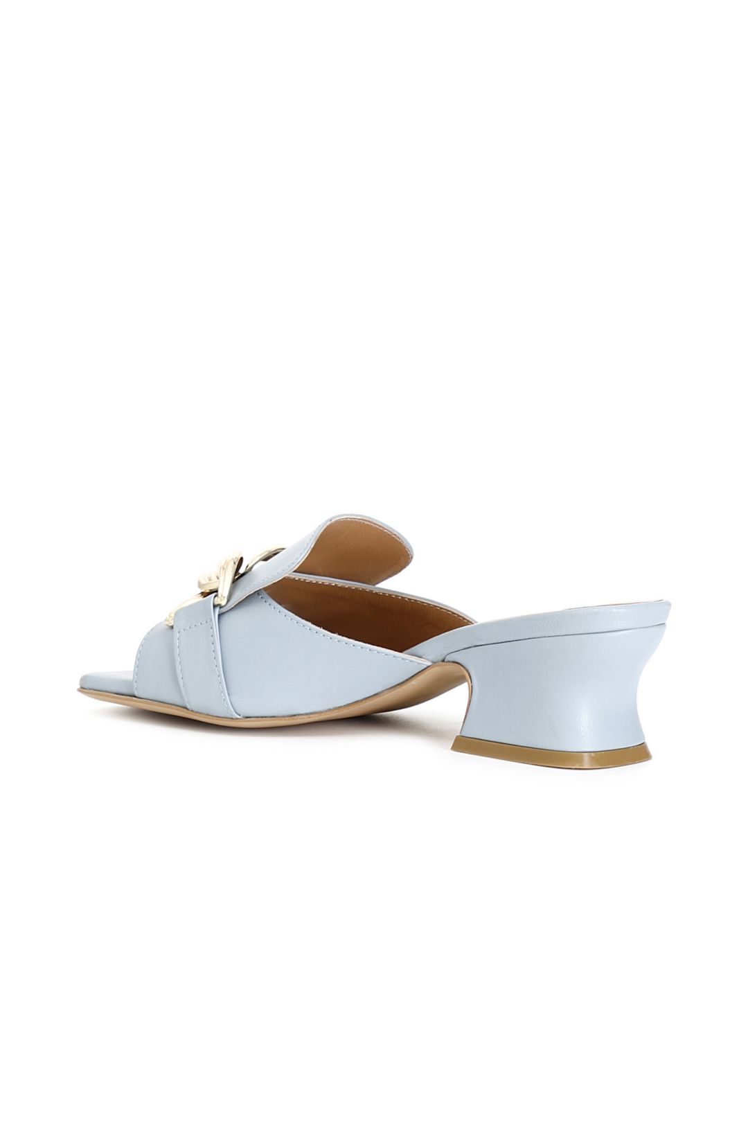 Cafènoir LB4207 Ciabatta in pelle con catena