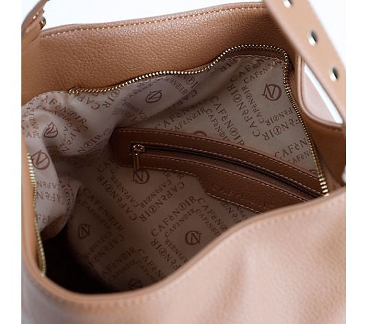 Borsa CafèNoir a mano design a sacca morbida con tracolla MA0803