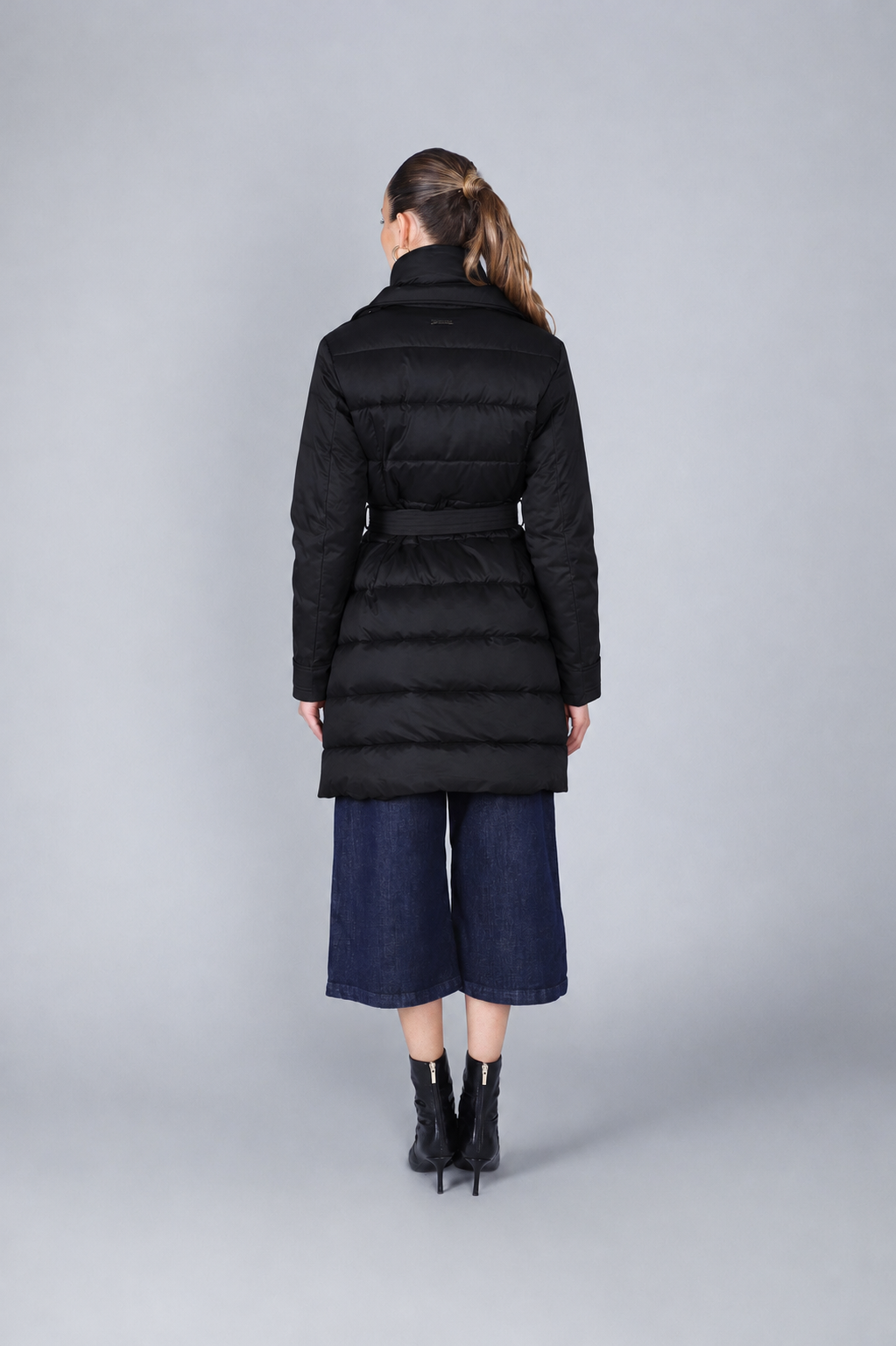 Trench donna di CafèNoir imbottito bimateriale JN0116