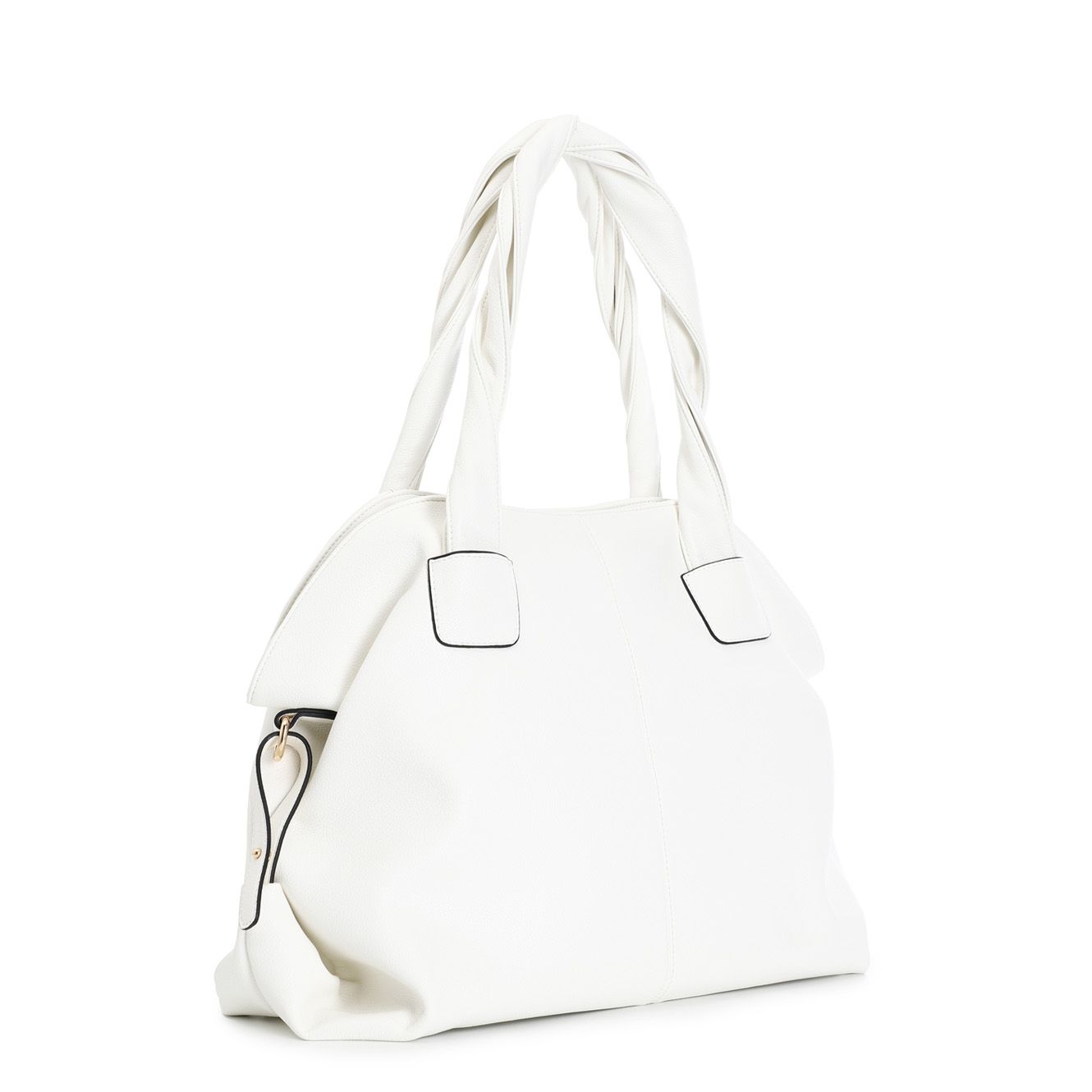 Borsa Cafènoir shopper morbida bianco WE0401