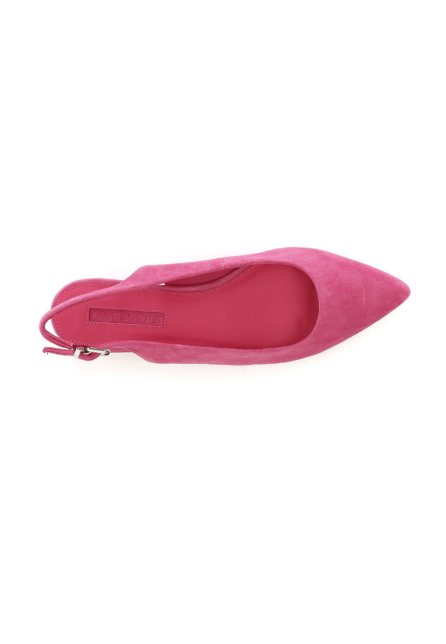 Slingback cafenoir in pelle scamosciata fucsia XV5104