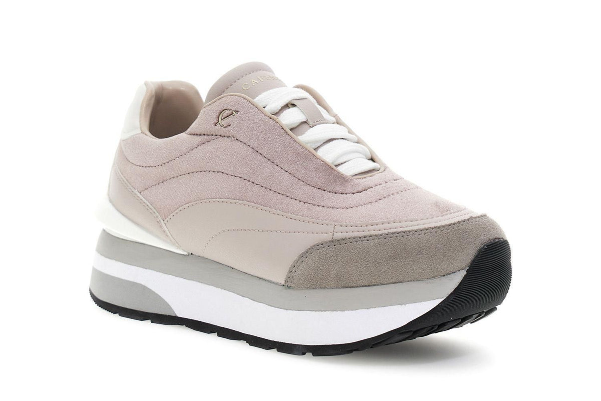 Sneakers Cafènoir Running in velluto e pelle DL9004