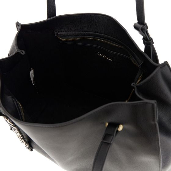 Borsa morbida di CafèNoir sfoderata con lettering NS0943